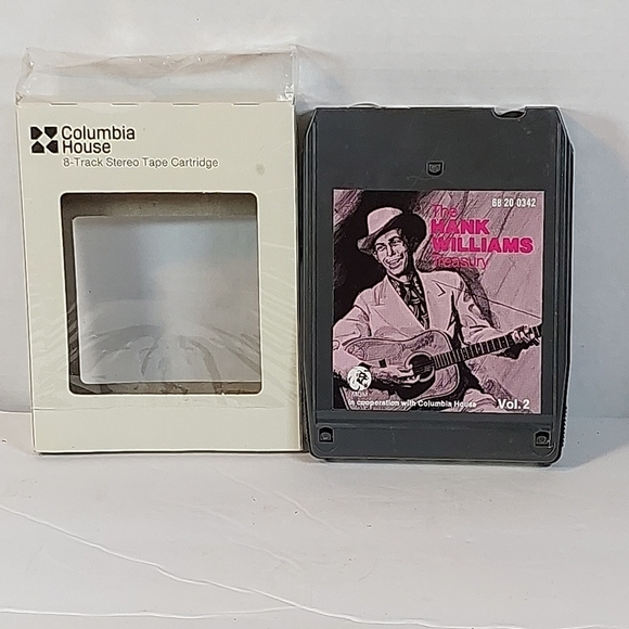 Columbia House 8-Track Tape by Hank Williams Treasury - Picture 5 of 6